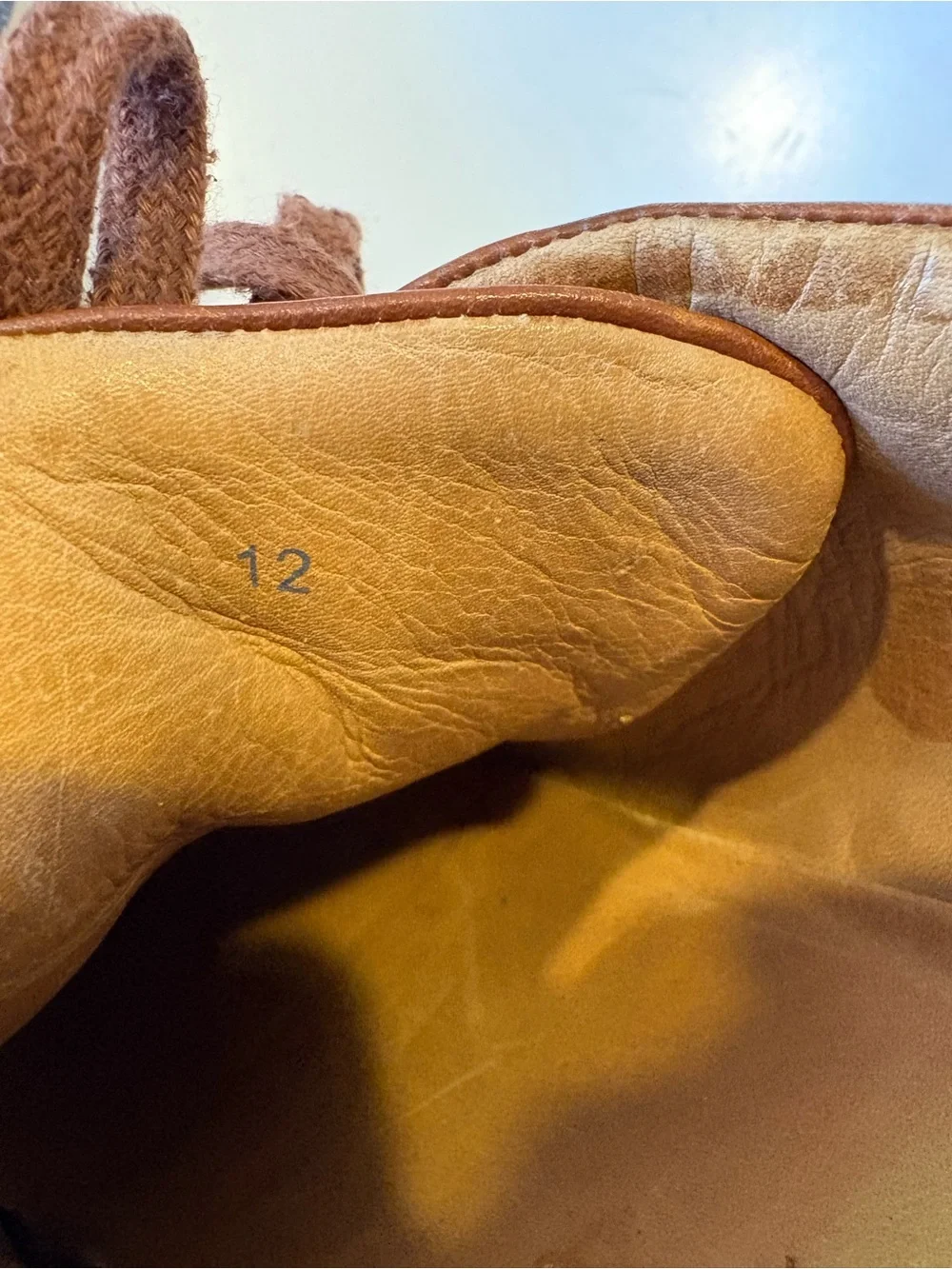 Santoni Nuvola || Leather Sneakers Cognac Brown‎ Lace Cognac Brown Tan 12
